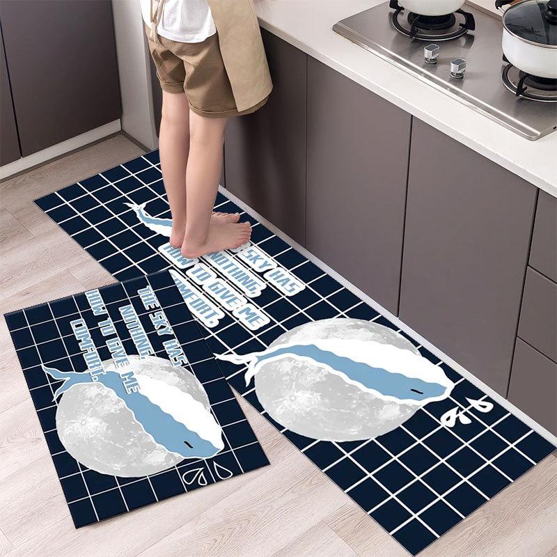 Fashion Carpets Simple Rug Nordic Style Kitchen Mat  Carpet House Hold Carpet Modern Home Decor