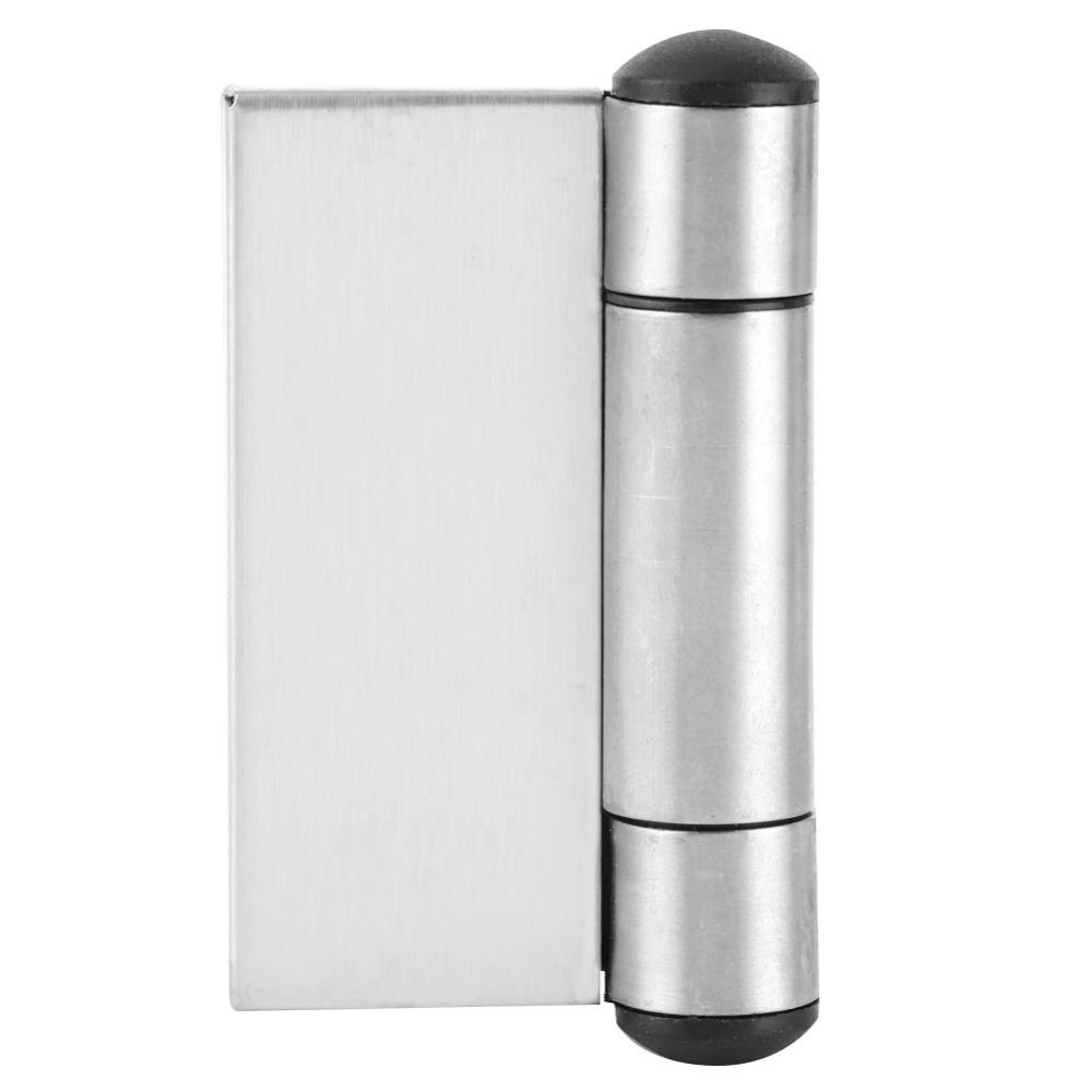 4pcs Durable Self Closing Hinge Weld Stainless Steel Hinge Durable Spring Door Hinge Metal Gates