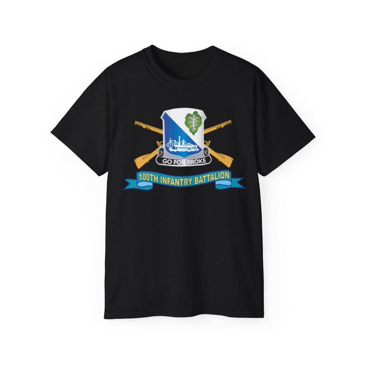 Classic 100th Infantry Battalion w Br SSI Ribbon X 300 XXL