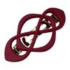 Hair Barrette Retro Style Hollow Metal Spring Design Back Head Hair Clip Women Matte Finish Hair Accessories