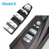 LHD RHD Putere electrică cromat comutator de ridicare a geamului Buton de reglare a controlului pentru BMW X3 X4 X5 Seria 5 6 G30 G31 G01