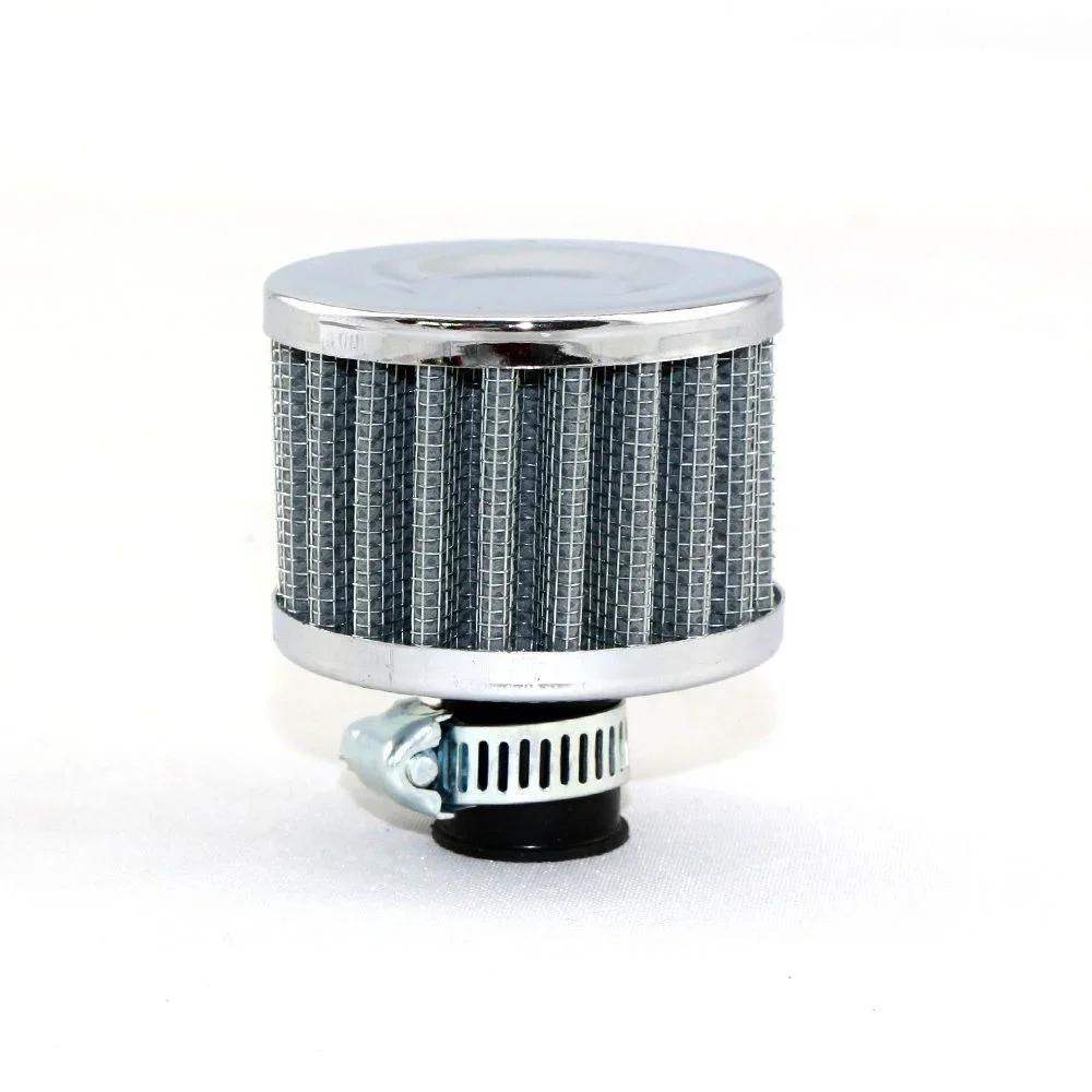 Universal Car Air Filter 12mm 25mm for Motorcycle Cold  Intake High Flow Crankcase Vent Cover Mini Breather Filters