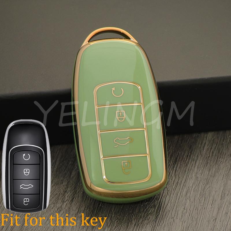 Soft Tpu Car Smart Key Case Full Cover Protection Shell Holder For Jaecoo J7 J8 Chery Car Key Cover Ai Ruizhe Tiggo 8Pro Omoda 5