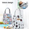 New 1PCS Lunch Thermal Small Bag Insulated Lunch Bag  Adults for Work Bento Food Bag Keeps Cold and Heat WCB02