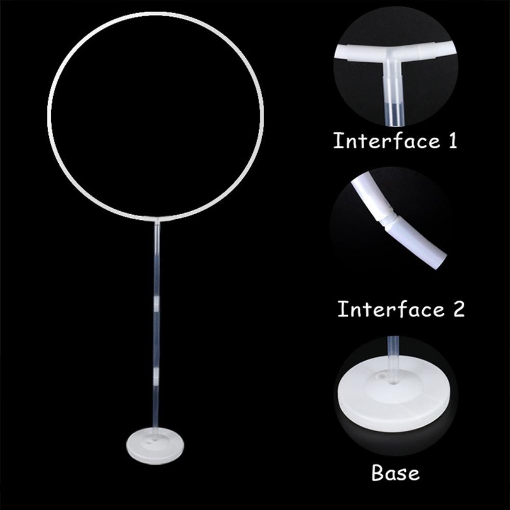 163x73cm Stable Lightweight Convenient Baby Shower DIY Circle Arch Balloons Circle Balloon Stand Balloon Holder Balloon Frame