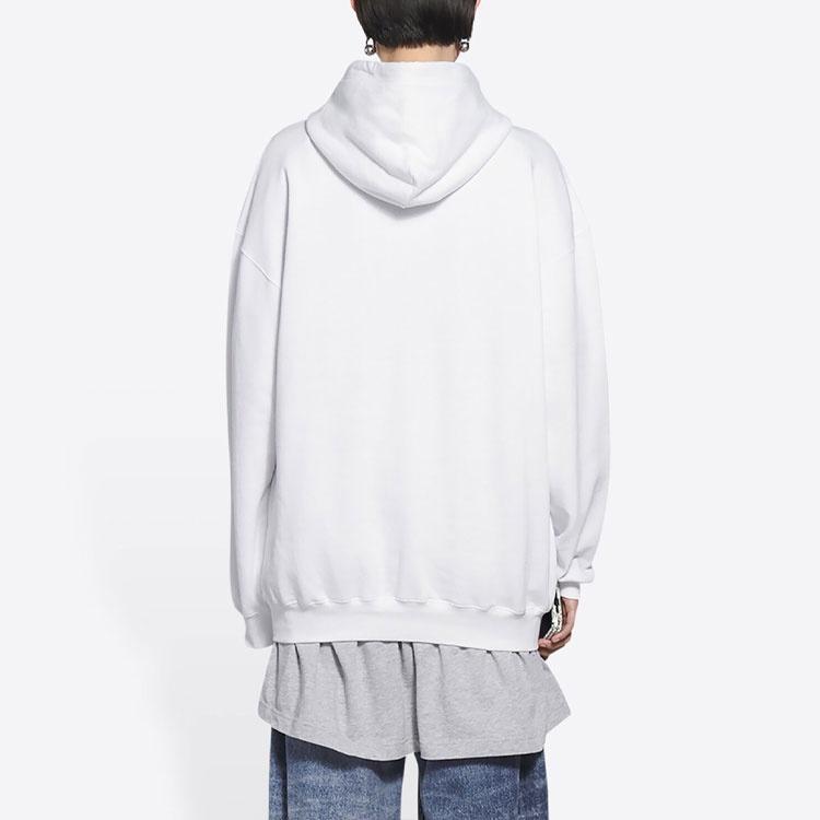 Balenciaga Balenciaga Copyright Logo Print Medium Fit Hoodie 'White' Unisex 578135TIV559152