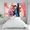 Animation IInvincibles Tapestry Art Printing Japanese Wall Tapestry Anime Wall Hanging Home Decor