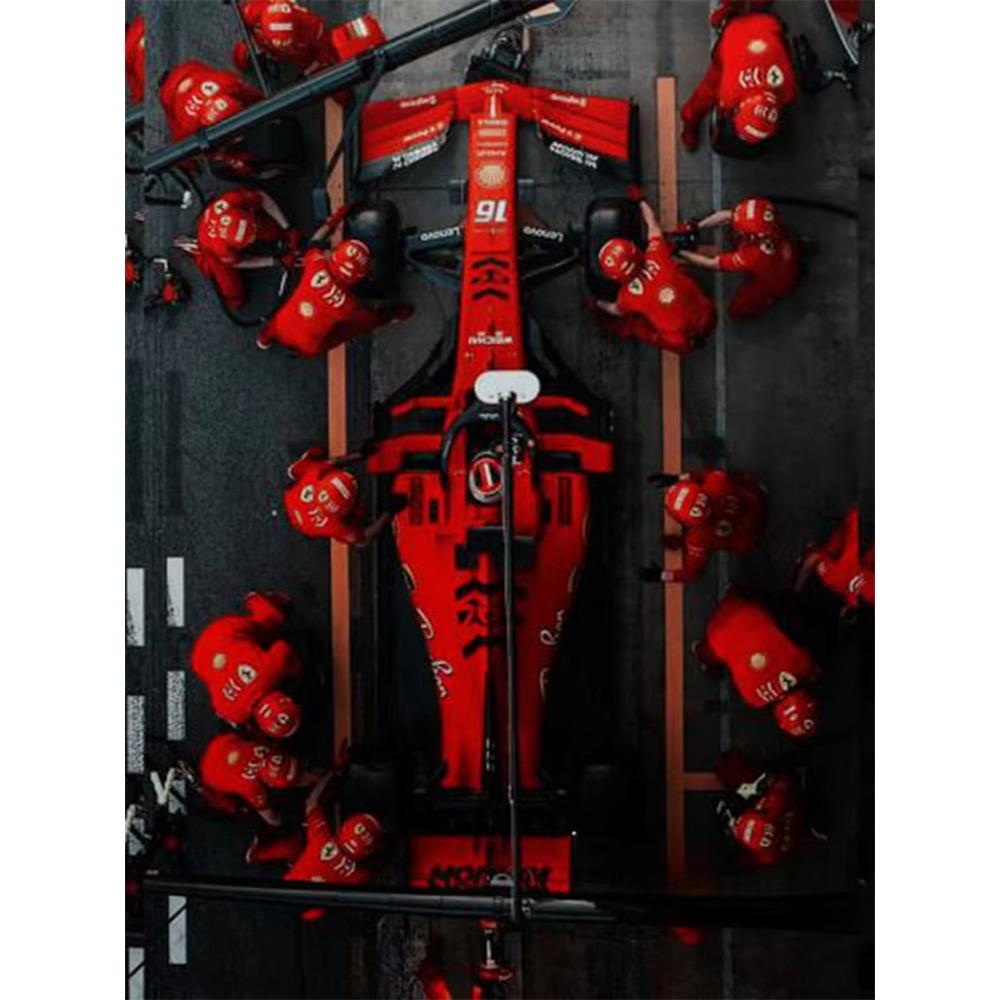 F1 Racing 5D Diamond Painting Kit DIY Handcraft Art Full Round_Square Drill Rome Decor Gift for Friends