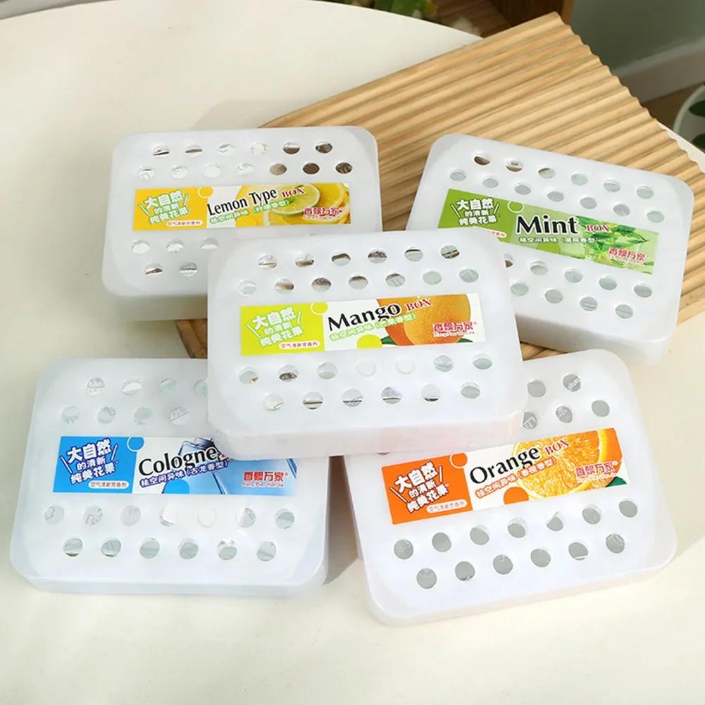 230g Car Air Freshener Long-Lasting Fragrance Balm Deodorizing Car Solid Perfume Scent Cologne Peach Lemon Car Aromatherapy