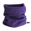 Unisex Winter Outdoor Solid Color Soft Thick Fleece Neck Warmer Gaiter Cover Hat
