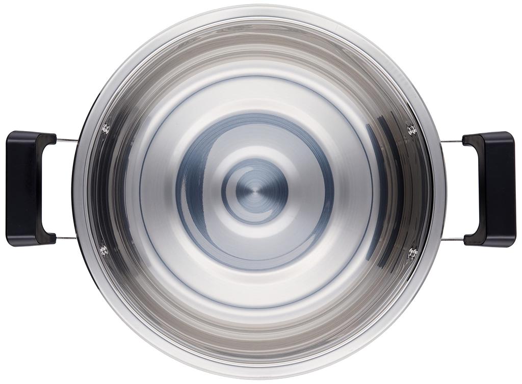 Pearl Metal Large with Pot IH NEW Danran Pot, Two-handled Pot, 26cm, Lid, Compatible, HB-1794