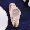 High Value Fashion Temperament Light Luxury High-End Trend Diamond-Encrusted Sports Waterproof Cornucopia Women'S Watch