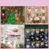 Vibrant Pvc Christmas Window Clings Charming Designs For Holiday Display And Seasonal Decor