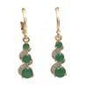 ZAKOL Red Cubic Zirconia Hanging Earrings for Women Gorgeous Ear Accessories Wedding Party Aesthetic Earrings New Zircon