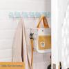 CHAHUA Adhesive Multi-Hook Rack