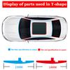 Auto Rubber Seals Edge Sealing Strips for Roof Windshield Window - Car Sealant Protector Strip - Durable Automobile Seals
