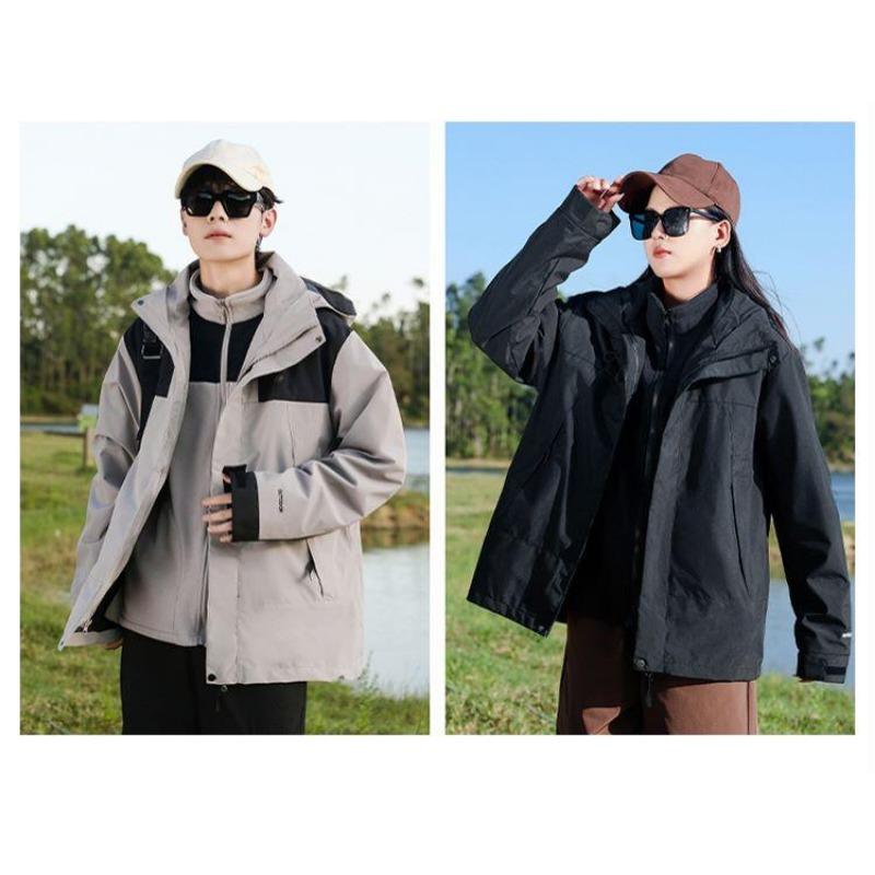 Men Couple Punching Jacket with The Same Windproof Fabric Comfortable Fashion Thin Jacket YG-2368