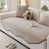 Funda Sofas Carpet Sofa Covers Mat Sectional Couch Furry Non Slip Chenille Sofa Slipcover Irregularity Cushion Carpet