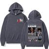 Rapper Luar La L Musikalbum L3TRA Hoodie Herren Damen Harajuku Mode Hohe Qualität Sweatshirt Mann Lässig Fleece Kapuzenpullover Streetwear