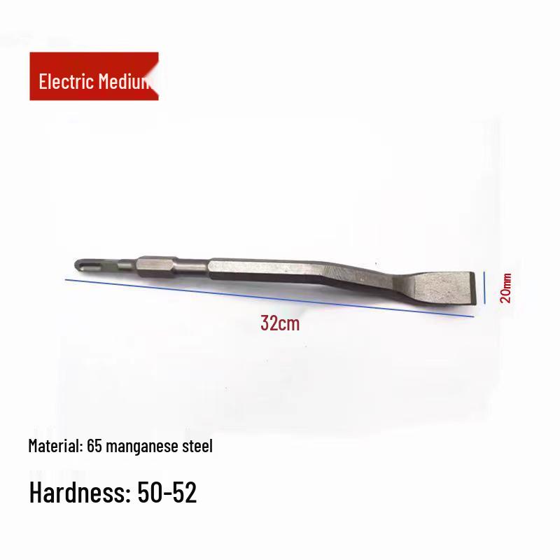 S-shaped Bent Head Flat Chisel for Electric Motor Coil Repair and Line Cleaning