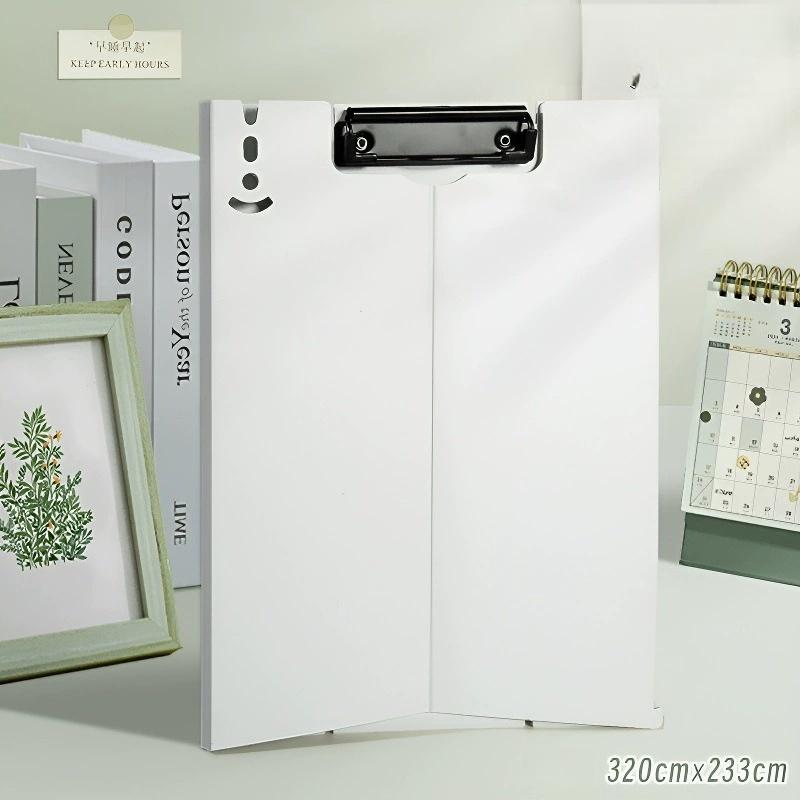 Clipboard Foldable, Folder Clipboard Plastic Clipboards with Profile Clip,File Folder Storag Clipboards for A3 A4 Paper