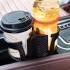 Universal Car Drinks Holder 2 Cups Bottle Holder Stand Car Organizer Mount Adjustable Beverage Auto