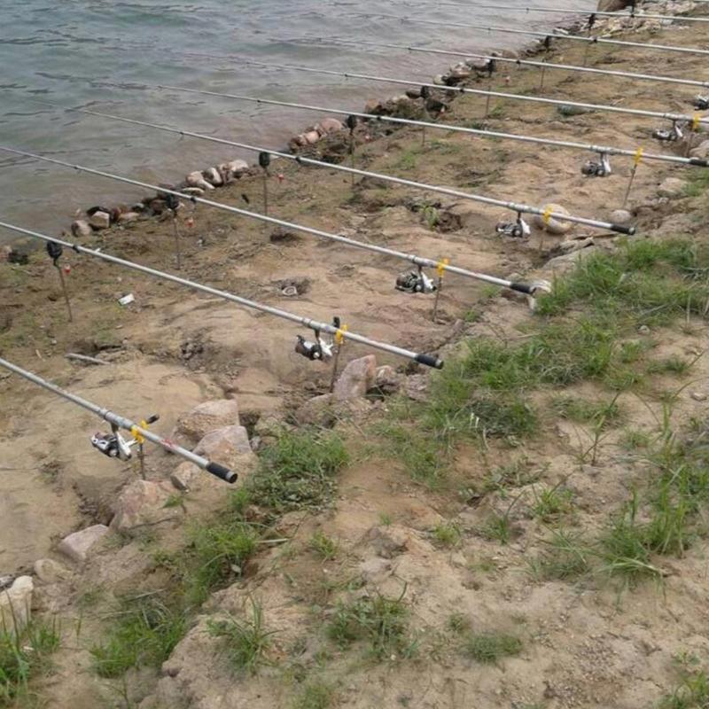 Upgraded Rod Holder for Fishing, Fishing Rod Holder Ground Fishing Rod Rack Stand,Fishing Holder for Insert Ground