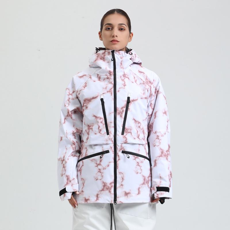 Men's and Women's Winter Ski Suit: Warm, Breathable, Waterproof, and Windproof for Outdoor Snowboarding and Sports.