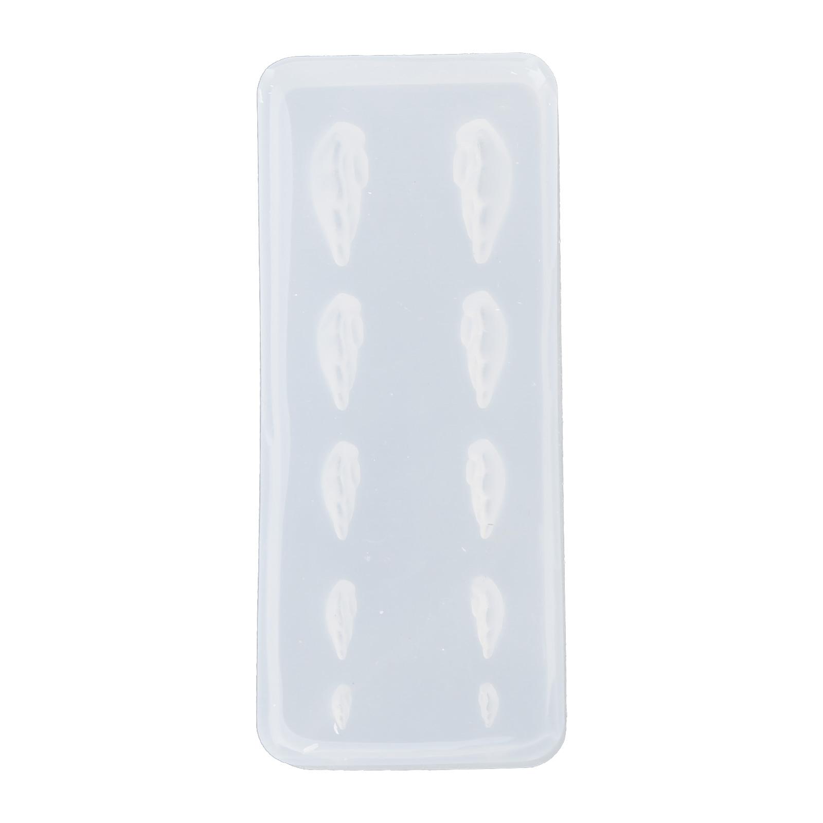 

3D Clay Molds Elf Ear Clay Molds Epoxy Resin Molds for Elf Ear Epoxy Resing Casting Jewellery Making DIY Handmade Craft