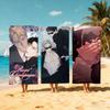 Anime R-Rosen und C-Champagner Handtuch Strand Schnelltrocknend Weich Poolhandtücher Geschenk für Reise Fitnessstudio Dusche Camping Sport