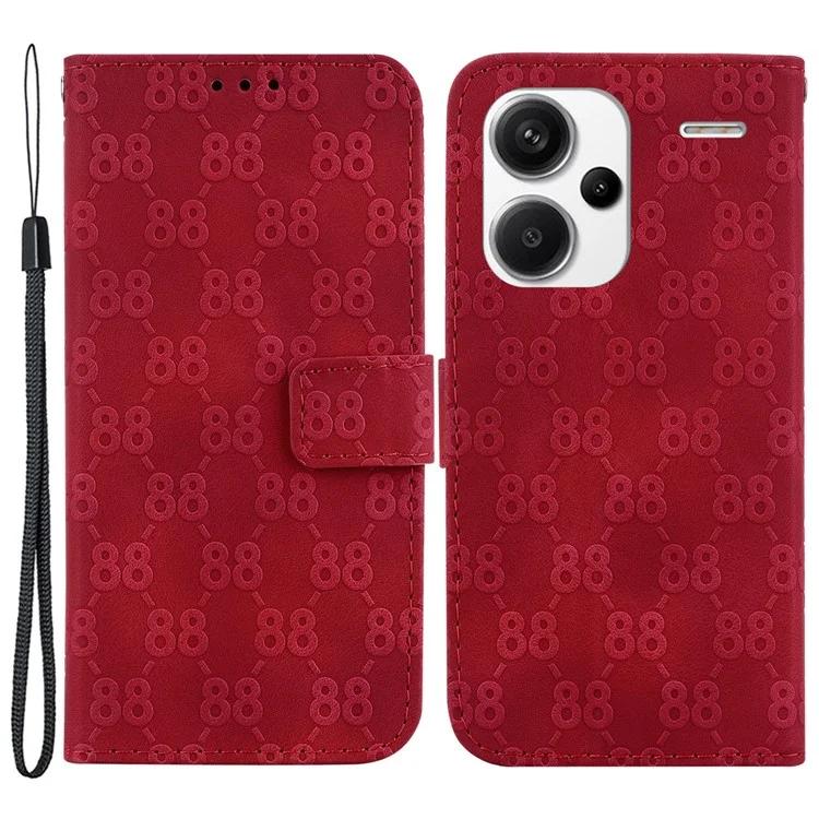 

For Xiaomi Redmi Note 13 Pro 5G Phone Case Double 8-Shape Wallet Flip Cover