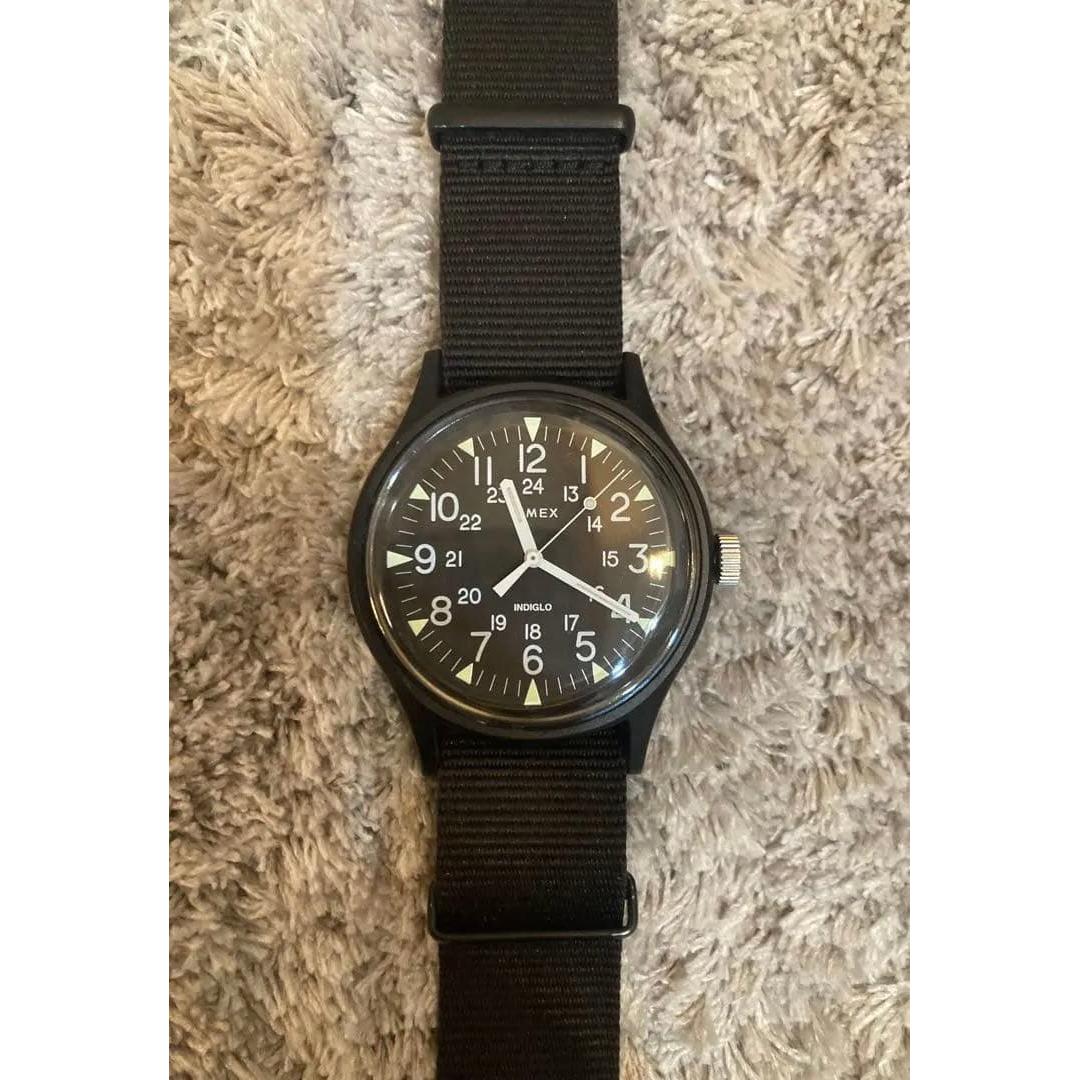 Used TIMEX MK1 aluminum black (tw2r37400VQ)