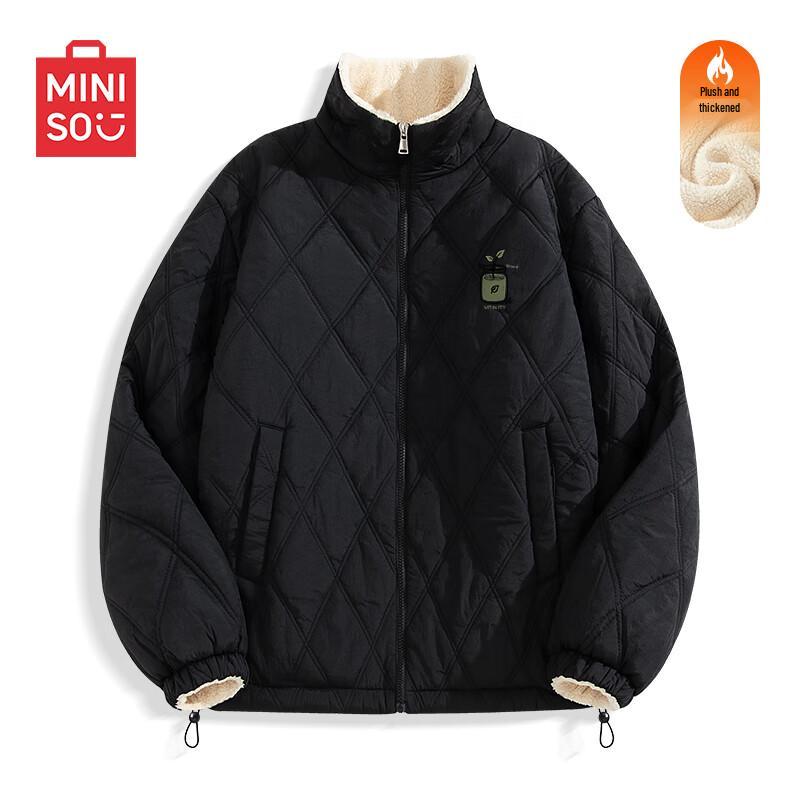 MINISO Unisex Heavyweight Fleece-Lined Puffer Jacket