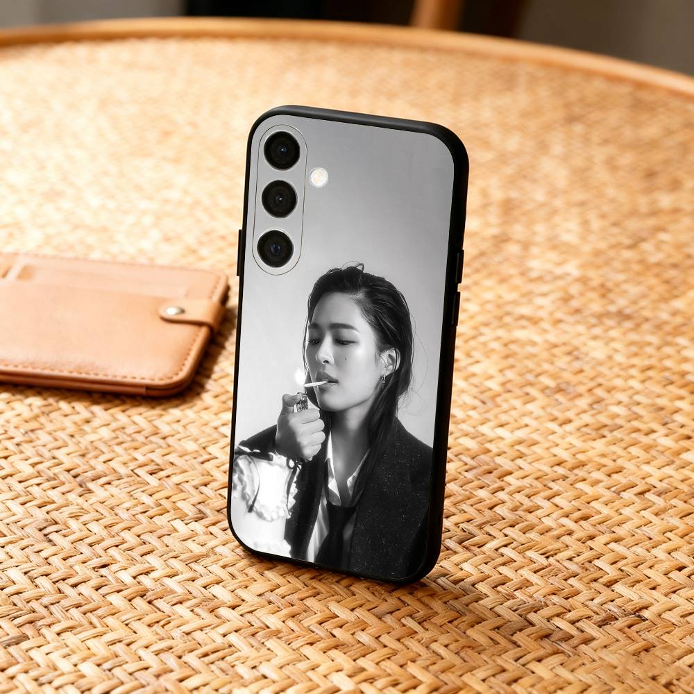 L-LingLing Kwong Thailand  Phone Case For Samsung  A73,72,71,53,52,51,22,91,80, Soft Black Cover