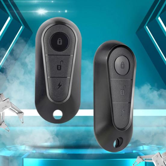 Universele 433MHz Afstandsbediening Sleutel voor E-Bike Scooter 3 Knops Draadloze Kopie Kloon Sleutel voor Tailg Snel Efficiënt Garagedeuropener
