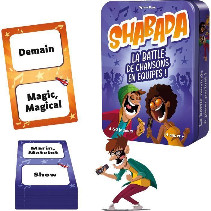Shabada : party | jeu de société | à partir de 14 ans | 4 à 40 joueurs | 30 minutes | cocktail games