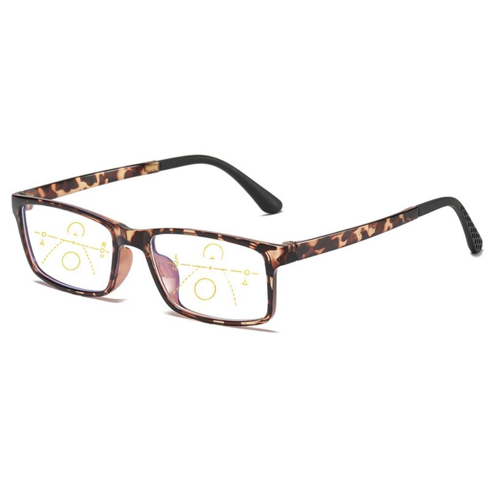 Intelligent Multifocal Progressive Reading Glasses for Men Women Near and Dual-use Anti-Blue Light Eyewear