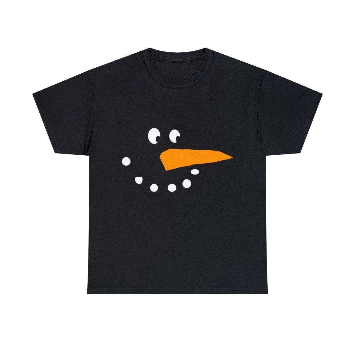 Christmas Snowman Graphic Tee Shirt, S-5XL XXL