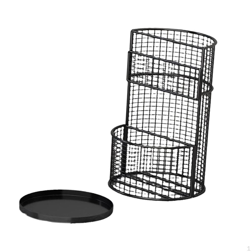 Entryway Umbrella Holder with Removable Tray for Canes And Walking Sticks Storage