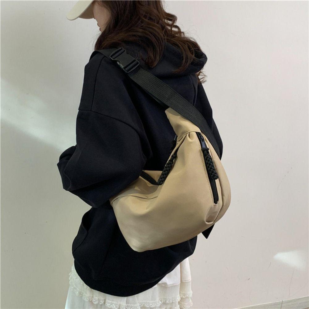 Handbag Oxford Dumpling Bags Nylon Large Capacity Sports Bag Fashion Single Shoulder Bags  Girls