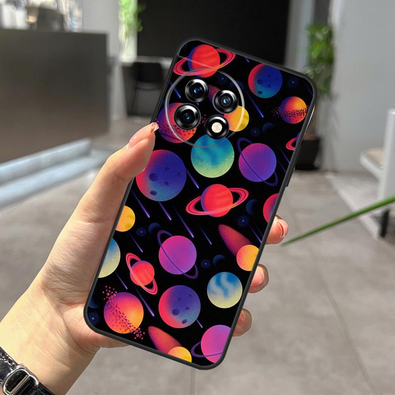 

Outer Space Planet Stars Moon Case For OnePlus Nord CE 5 2 3 4 Lite N30 N20 OnePlus 15 13 12 11 9 10 Pro 10T 13R 15R Cover OnePlus Nord CE4Lite