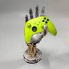 Futuristic Punk Mechanical Hand Resin Stand Storage Holder for Gaming Controllers Multiplatform Compatibility