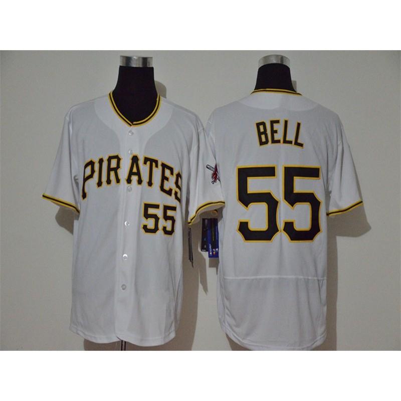 Pittsburgh Pirates Baseball Jersey Unisex Embroidered Sport Shirt Fans Running Gym Casual Wear