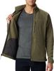 Мужская куртка Columbia Fast Trek II Full Zip Fleece (1420421) камень зеленый