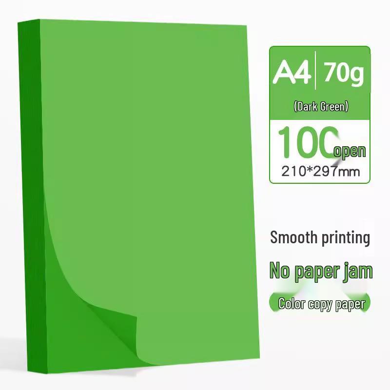10-Color A4 Origami & Printing Paper, 70g, for Craft & Office Use