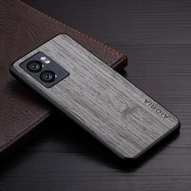 

Чехол для Oppo A57 5G 4G, кожаный чехол с узором из бамбукового дерева, роскошный чехол для oppo a57, чехол-капа Oppo A57 5G светло-серый