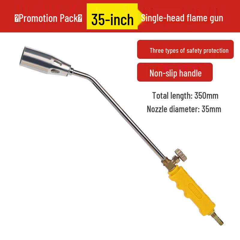 Portable Liquefied Gas Blowtorch for Household Use - Ideal for Singeing Pig Hair and Fire Starting