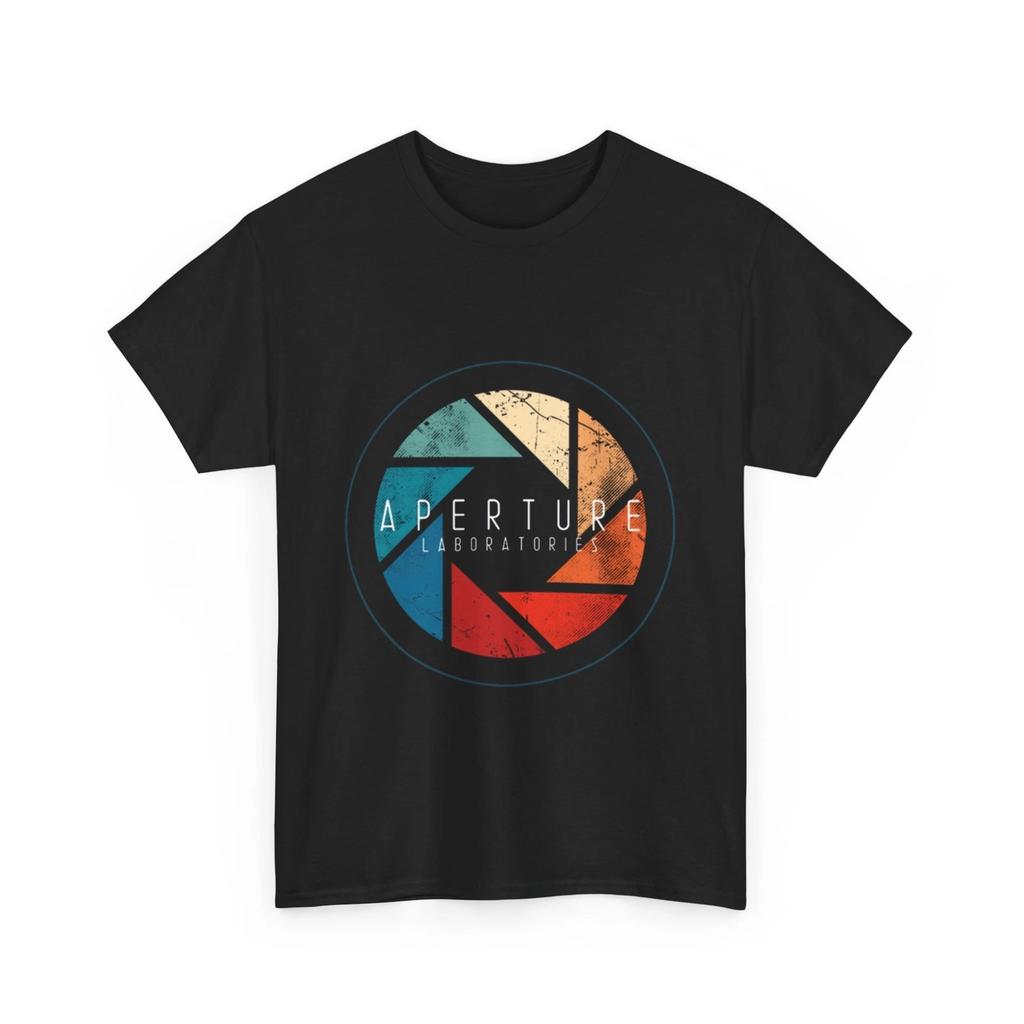 Camiseta Tops Tees Unisex de Portal Y Portal 2 - Camisa de Aperture Laboratories