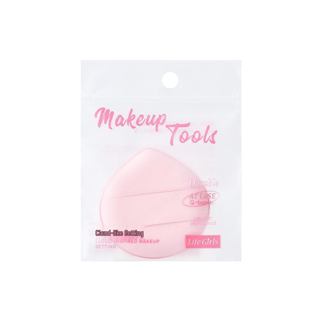 Life Girls Water Drop Cushion Puff: Dual-Use, Skin-Friendly Makeup Tool for Wet or Dry Application