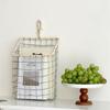 Woven Wire Wire Storage Basket Hollow out Storage Bin Decoration Storage Basket  Home